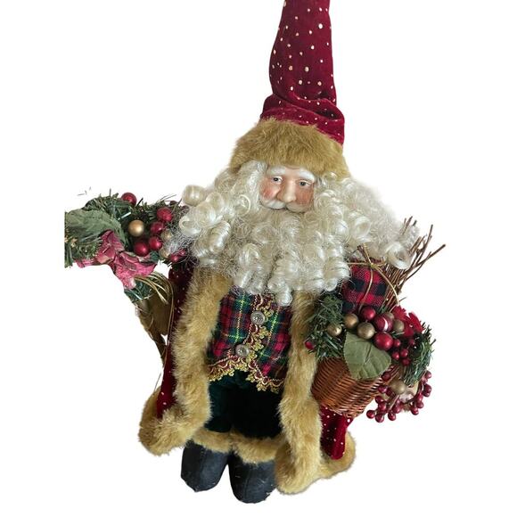 VTG Home Interiors & Gifts Santa Claus 18.5’ Holiday Decorations Christmas time - Picture 5 of 10